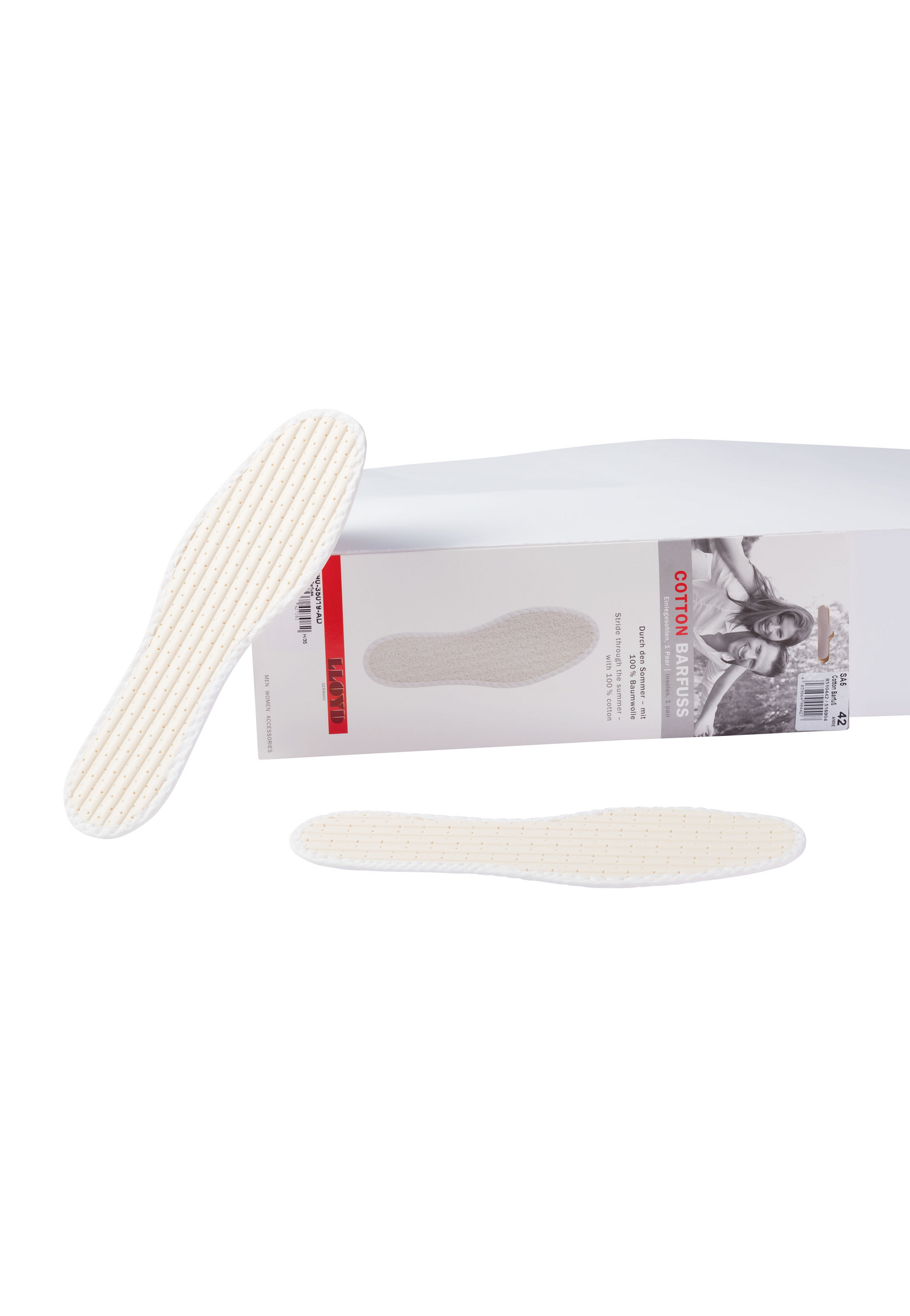 LLOYD COTTON BARFUSS EINLEGESOHLE LLOYD COTTON BARFUSS EINLEGESOHLE